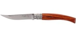Opinel Pocket Knife No. 8 Slim Line, Stainless Steel, Padouk