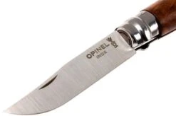 Opinel Pocket Knife No. 6 Luxury Range, Stainless Steel, Walnut Wood -Gentleman’s Knives Popular Shop OP002022 03 opinel op002022 03