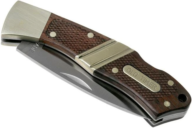 Old Timer Lockback 28OT Pocket Knife, With Leather Sheath Old Timer Lockback 28OT Pocket Knife, With Leather Sheath -Gentleman’s Knives Popular Shop OT28OT 04 schrade old timer