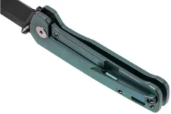 QSP Knife Penguin QS130-Y Titanium, 154CM Blackwashed Pocket Knife -Gentleman’s Knives Popular Shop QS130 Y 05 qsp knife