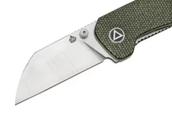 QSP Knife Penguin Mini QS130XS-A, Satin 14C28N, Dark Brown Micarta Pocket Knife -Gentleman’s Knives Popular Shop QS130XS A 03 qsp