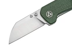 QSP Knife Penguin Mini QS130XS-C, Satin 14C28N, Green Micarta Pocket Knife -Gentleman’s Knives Popular Shop QS130XS C 03 qsp