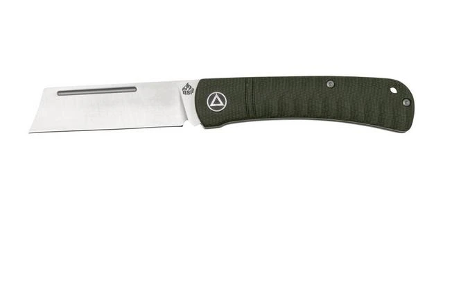 QSP Knife Hedgehog QS142-A, Green Micarta, Slipjoint Pocket Knife QSP Knife Hedgehog QS142-A, Green Micarta, Slipjoint Pocket Knife -Gentleman’s Knives Popular Shop QS142 A 01 qsp