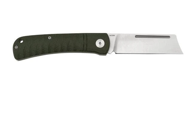 QSP Knife Hedgehog QS142-A, Green Micarta, Slipjoint Pocket Knife QSP Knife Hedgehog QS142-A, Green Micarta, Slipjoint Pocket Knife -Gentleman’s Knives Popular Shop QS142 A 02 qsp
