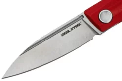 Real Steel Stella Red G10 7058 Slipjoint Pocket Knife, Poltergeist Design -Gentleman’s Knives Popular Shop RL7058 03 realsteel