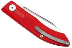 Real Steel Stella Red G10 7058 Slipjoint Pocket Knife, Poltergeist Design -Gentleman’s Knives Popular Shop RL7058 04 realsteel