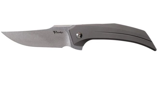 Reate Star Boy RWL34 Stonewashed, Bead Blast Titanium, Tashi Bharucha Design Reate Star Boy RWL34 Stonewashed, Bead Blast Titanium, Tashi Bharucha Design -Gentleman’s Knives Popular Shop RTSTARB SW BB 01 reate rtstarb sw bb 01