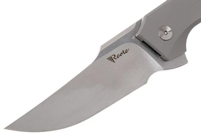 Reate Star Boy RWL34 Stonewashed, Bead Blast Titanium, Tashi Bharucha Design Reate Star Boy RWL34 Stonewashed, Bead Blast Titanium, Tashi Bharucha Design -Gentleman’s Knives Popular Shop RTSTARB SW BB 03 reate rtstarb sw bb 03