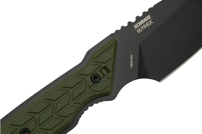 Schrade Outback Fixed Blade 1182497, Black, Fixed Knife Schrade Outback Fixed Blade 1182497, Black, Fixed Knife -Gentleman’s Knives Popular Shop SC1182497 05 schrade