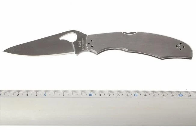 Spyderco Byrd Cara Cara 2 BY03P Pocket Knife Spyderco Byrd Cara Cara 2 BY03P Pocket Knife -Gentleman’s Knives Popular Shop SPBY03P 04 spyderco byrd cara cara 2 ss by03sp2 d4