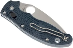 Spyderco Manix 2 Lightweight S110V Dark Blue C101PDBL2 Pocket Knife -Gentleman’s Knives Popular Shop SPC101PDBL2 04 spyderco manix 2 dark blue pin spc101pdbl2 04