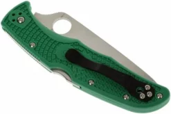 Spyderco Endura 4 Green C10FPGR Pocket Knife -Gentleman’s Knives Popular Shop SPC10FPGR 04 spyderco endura 4 groen spc10fpgr d4