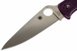 Spyderco Endura 4 Purple C10FPPR Pocket Knife -Gentleman’s Knives Popular Shop SPC10FPPR 03 spyderco endura paars spc10fppr d3