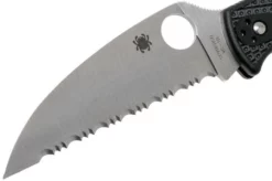 Spyderco Endura 4 Wharncliffe C10FSWCBK Serrated Pocket Knife -Gentleman’s Knives Popular Shop SPC10FSWCBK 03 spyderco