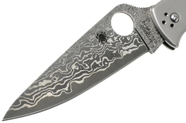 Spyderco C10TIPD Endura 4 Titanium Damascus Pocket Knife Spyderco C10TIPD Endura 4 Titanium Damascus Pocket Knife -Gentleman’s Knives Popular Shop SPC10TIPD 03 spyderco