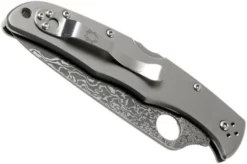 Spyderco C10TIPD Endura 4 Titanium Damascus Pocket Knife 3 Spyderco C10TIPD Endura 4 Titanium Damascus Pocket Knife -Gentleman’s Knives Popular Shop SPC10TIPD 04 spyderco