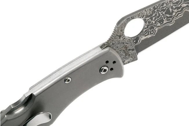Spyderco C10TIPD Endura 4 Titanium Damascus Pocket Knife Spyderco C10TIPD Endura 4 Titanium Damascus Pocket Knife -Gentleman’s Knives Popular Shop SPC10TIPD 06 spyderco