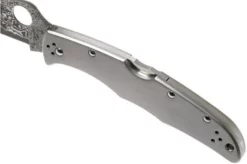 Spyderco C10TIPD Endura 4 Titanium Damascus Pocket Knife 6 Spyderco C10TIPD Endura 4 Titanium Damascus Pocket Knife -Gentleman’s Knives Popular Shop SPC10TIPD 07 spyderco