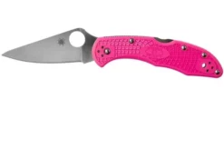 Spyderco Delica 4 Pink S30V C11FPPNS30V Pink Heals Pocket Knife