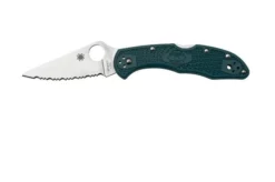 Spyderco Delica 4 K390 C11FSK390 Serrated Pocket Knife