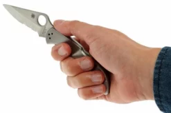 Spyderco Delica 4 SS, C11PS -Gentleman’s Knives Popular Shop SPC11PS 06 spyderco delica 4 rvs spc11ps d6