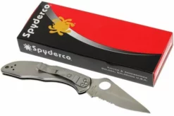 Spyderco Delica 4 SS, C11PS -Gentleman’s Knives Popular Shop SPC11PS 07 spyderco delica 4 rvs spc11ps d7