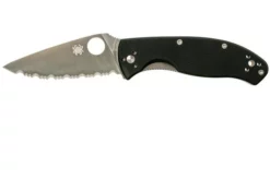 Spyderco Tenacious C122GS Serrated Pocket Knife