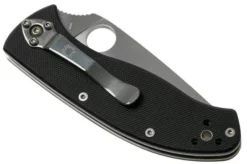 Spyderco Tenacious C122GS Serrated Pocket Knife -Gentleman’s Knives Popular Shop SPC122GS 04 spyderco tenacious gekarteld spc122gs d4