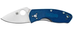 Spyderco Ambitious Lightweight C148PBL, CPM S35VN, Blue Pocket Knife