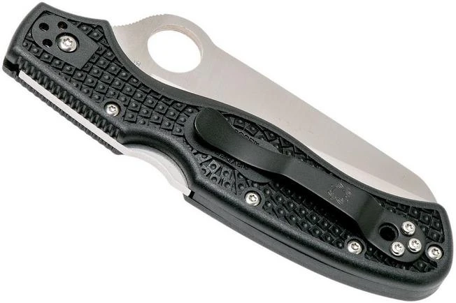 Spyderco Rescue 3 C14SBK3 Serrated Rescue Knife Spyderco Rescue 3 C14SBK3 Serrated Rescue Knife -Gentleman’s Knives Popular Shop SPC14SBK3 04 spyderco spc14sbk3 04