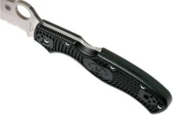 Spyderco Rescue 3 C14SBK3 Serrated Rescue Knife 6 Spyderco Rescue 3 C14SBK3 Serrated Rescue Knife -Gentleman’s Knives Popular Shop SPC14SBK3 07 spyderco spc14sbk3 07