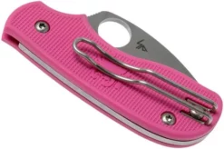 Spyderco Squeak Pink C154PPN Pocket Knife 3 Spyderco Squeak Pink C154PPN Pocket Knife -Gentleman’s Knives Popular Shop SPC154PPN 04 spyderco