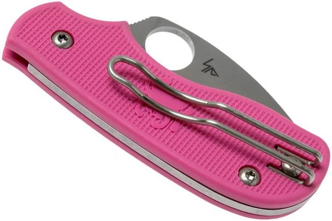 Spyderco Squeak Pink C154PPN Pocket Knife Spyderco Squeak Pink C154PPN Pocket Knife -Gentleman’s Knives Popular Shop SPC154PPN 04 spyderco