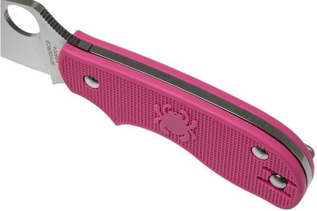 Spyderco Squeak Pink C154PPN Pocket Knife Spyderco Squeak Pink C154PPN Pocket Knife -Gentleman’s Knives Popular Shop SPC154PPN 06 spyderco