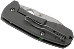 Spyderco Techno 2 C158TIP2 Pocket Knife, Marcin Slysz Design 3 Spyderco Techno 2 C158TIP2 Pocket Knife, Marcin Slysz Design -Gentleman’s Knives Popular Shop SPC158TIP2 04 spyderco