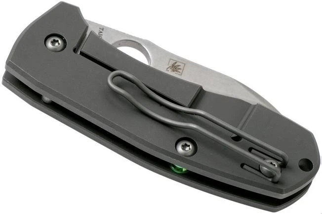 Spyderco Techno 2 C158TIP2 Pocket Knife, Marcin Slysz Design Spyderco Techno 2 C158TIP2 Pocket Knife, Marcin Slysz Design -Gentleman’s Knives Popular Shop SPC158TIP2 04 spyderco