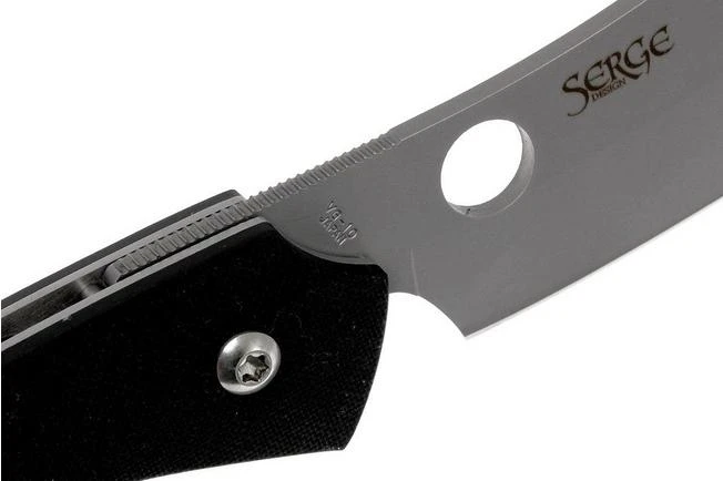 Spyderco Roc C177GP Pocket Knife, Serge Panchenko Design Spyderco Roc C177GP Pocket Knife, Serge Panchenko Design -Gentleman’s Knives Popular Shop SPC177GP 06 spyderco roc spc177gp 06
