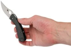 Spyderco Rhino C210CFP Pocket Knife, Reinhold Design -Gentleman’s Knives Popular Shop SPC210CFP 08 spyderco