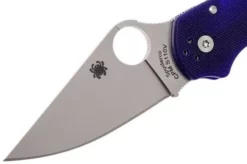 Spyderco Para 3 S110V Dark Blue C223GPDBL Pocket Knife -Gentleman’s Knives Popular Shop SPC223GPDBL 03 spyderco spc223gpdbl 03