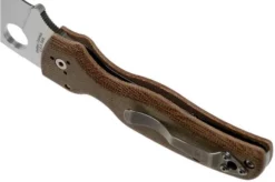 Spyderco Shaman C229MPZW Z-Wear Sprint Run Pocket Knife, Sal Glesser Design -Gentleman’s Knives Popular Shop SPC229MPZW 05 spyderco