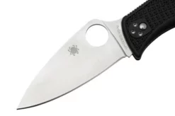 Spyderco LeafJumper Lightweight C262PBK, Satin VG-10, Black FRN Pocket Knife -Gentleman’s Knives Popular Shop SPC262PBK 03 spyderco