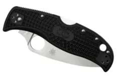 Spyderco LeafJumper Lightweight C262PBK, Satin VG-10, Black FRN Pocket Knife -Gentleman’s Knives Popular Shop SPC262PBK 06 spyderco