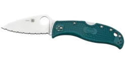 Spyderco LeafJumper K390 C262SBLK390 Serrated Pocket Knife