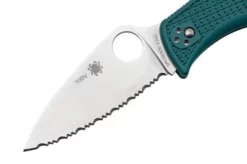 Spyderco LeafJumper K390 C262SBLK390 Serrated Pocket Knife -Gentleman’s Knives Popular Shop SPC262SBLK390 03 spyderco