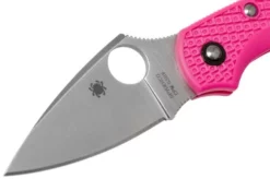 Spyderco Dragonfly 2 Pink S30V C28FPPNS30V2 Pink Heals Pocket Knife -Gentleman’s Knives Popular Shop SPC28FPPNS30V2 03 spyderco