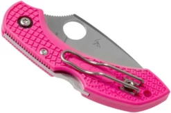 Spyderco Dragonfly 2 Pink S30V C28FPPNS30V2 Pink Heals Pocket Knife -Gentleman’s Knives Popular Shop SPC28FPPNS30V2 04 spyderco