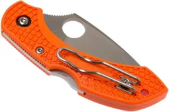 Spyderco Dragonfly 2 Orange C28POR2 Pocket Knife -Gentleman’s Knives Popular Shop SPC28POR2 04 spyderco dragonfly 2 spc28por2 04