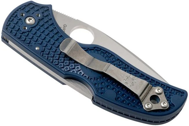 Spyderco Native 5 SPY27 C41PCBL5 Blue FRN Pocket Knife Spyderco Native 5 SPY27 C41PCBL5 Blue FRN Pocket Knife -Gentleman’s Knives Popular Shop SPC41PCBL5 04 spyderco