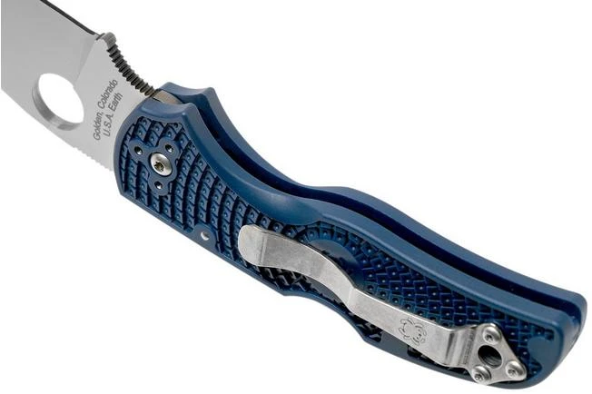 Spyderco Native 5 SPY27 C41PCBL5 Blue FRN Pocket Knife Spyderco Native 5 SPY27 C41PCBL5 Blue FRN Pocket Knife -Gentleman’s Knives Popular Shop SPC41PCBL5 05 spyderco