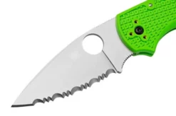 Spyderco Native 5 Salt, Green FRN, LC200N, C41SGR5 Pocket Knife -Gentleman’s Knives Popular Shop SPC41SGR5 03 spyderco